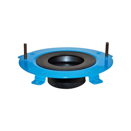 B & K Danco HydroSeat Toilet Flange Repair Ring Black/Blue Plastic/Stainless Steel 9D0010672X